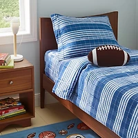 Football Shaped Hooked Pillow