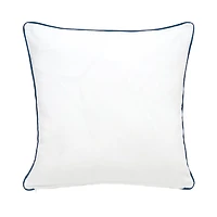 Blue Crab Embellished Pillow