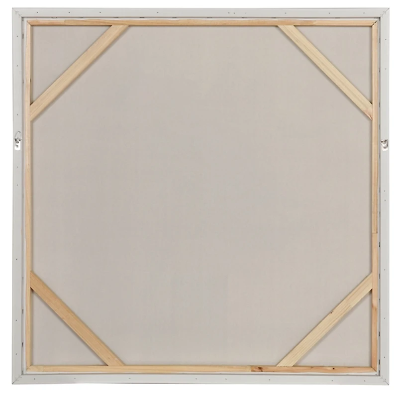 Windswept Bison Framed Canvas Art Print