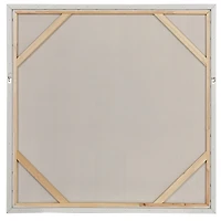 Windswept Bison Framed Canvas Art Print