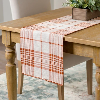 Spice Plaid Harvest Table Runner