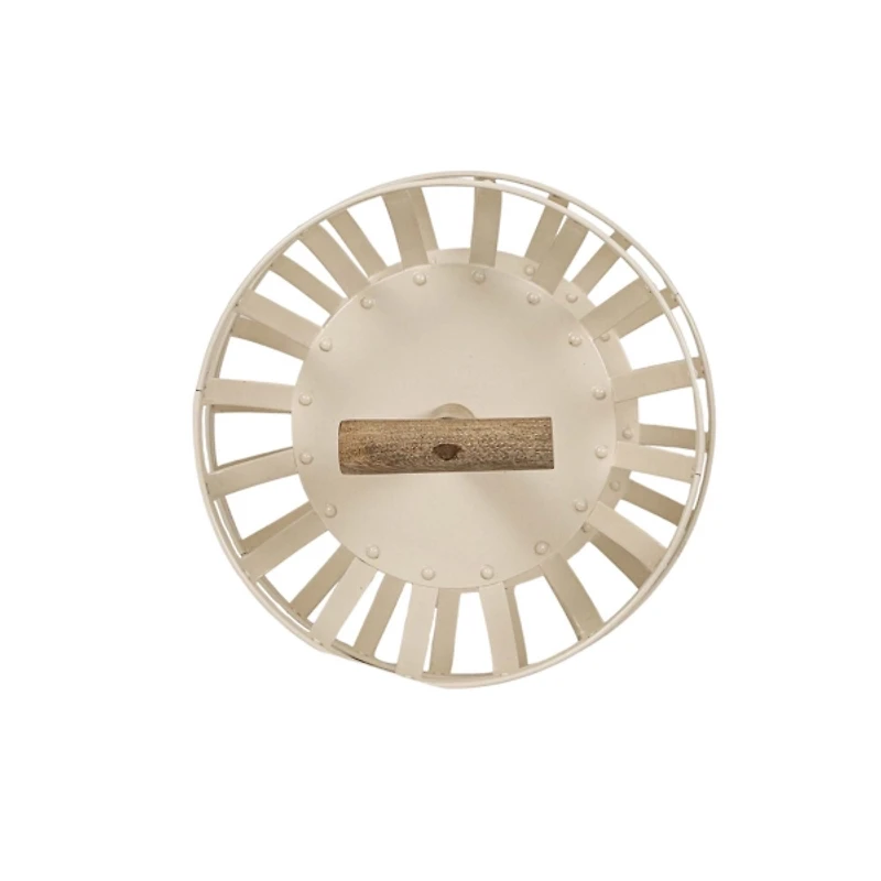 White Metal 2-Tier Kitchen Basket