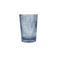 Fortessa Blue Swirl Tall Glasses, Set of 6