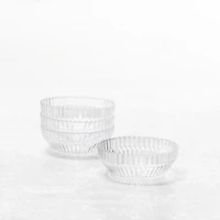 Fortessa Clear Glass Archie 4-pc. Cereal Bowl Set