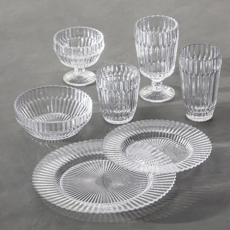 Fortessa Clear Glass Archie 4-pc. Cereal Bowl Set