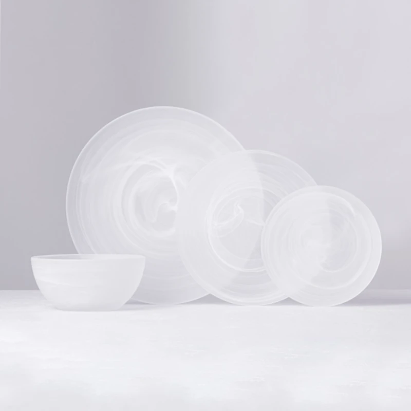 Fortessa White La Jolla 4-pc. Dinner Plate Set
