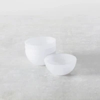 Fortessa White Glass La Jolla 4-pc. Bowl Set