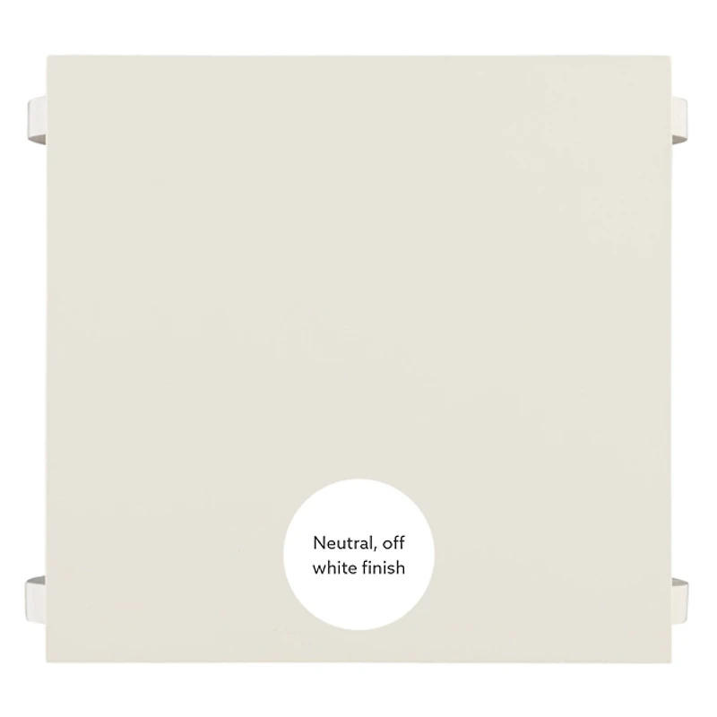 White Prismatic Wood Accent Table