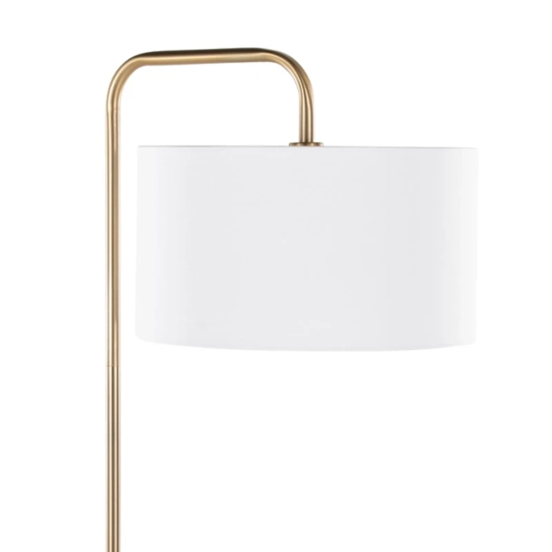 Gold Modern Arch Floor Lamp