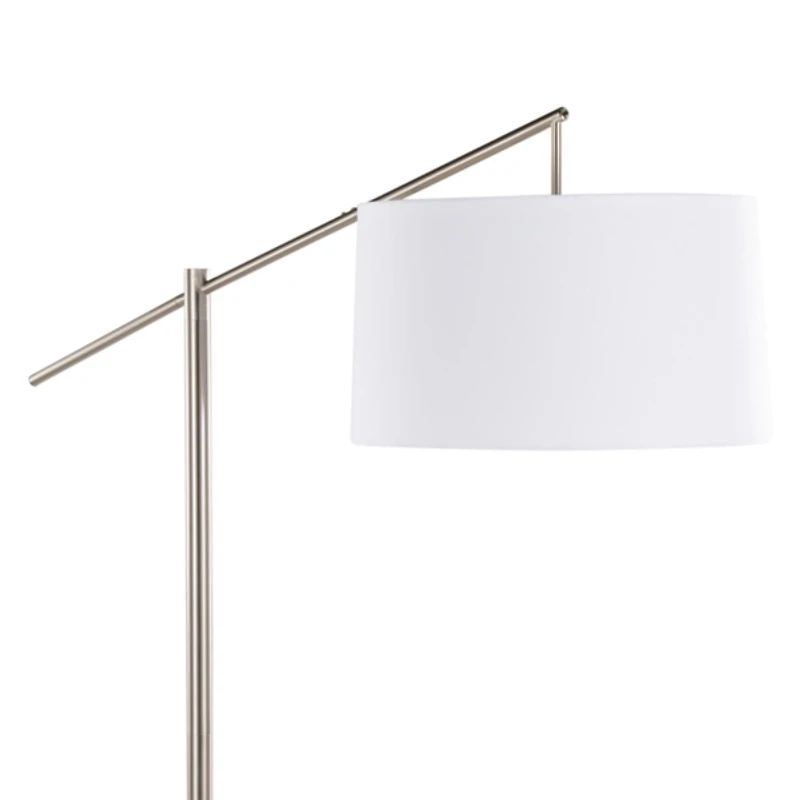 Brushed Nickel Cassie Floor Lamp
