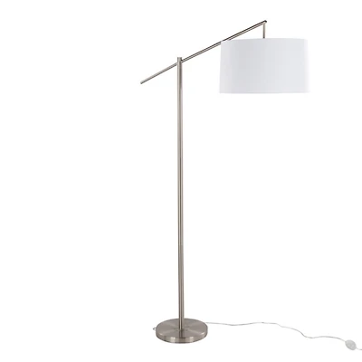 Brushed Nickel Cassie Floor Lamp