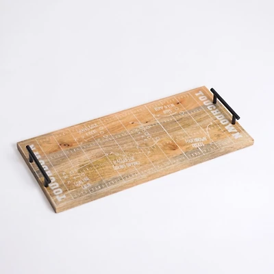 Football Field Serving Board