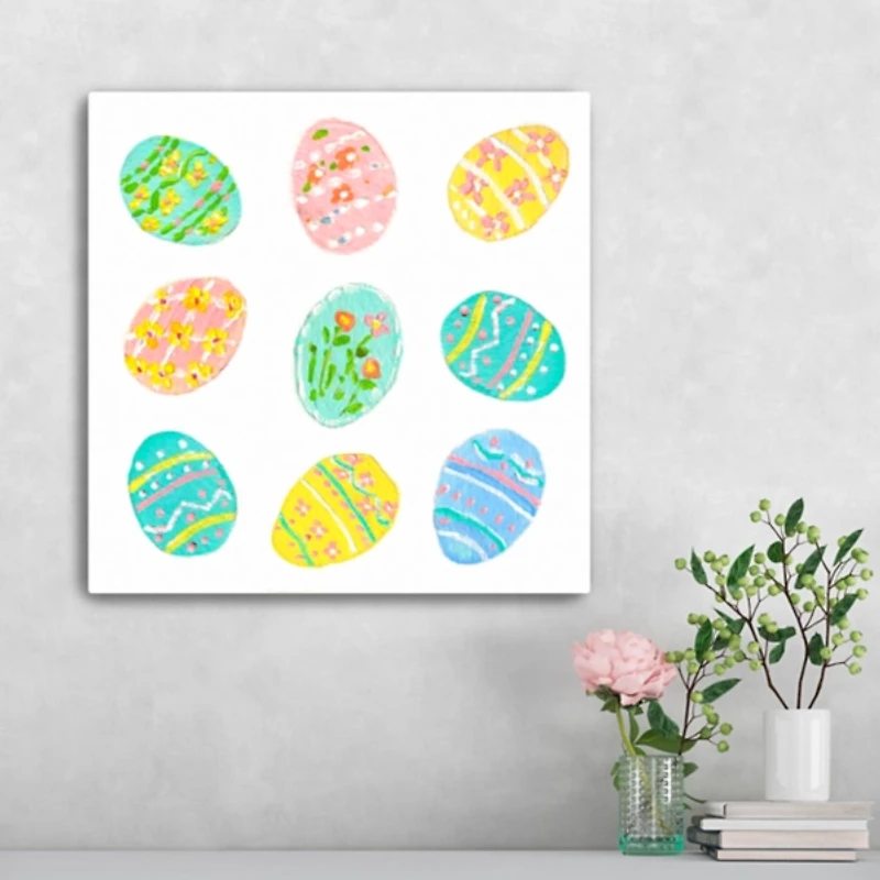 Easter Eggs Canvas Art Print