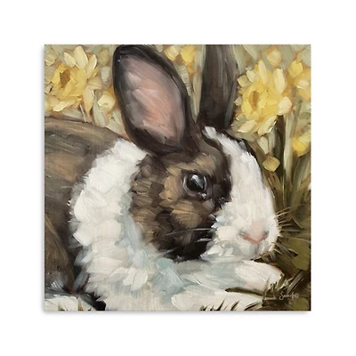 Buttercup Bunny Canvas Art Print