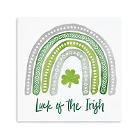 Luck of the Irish Rainbow Canvas Art Print