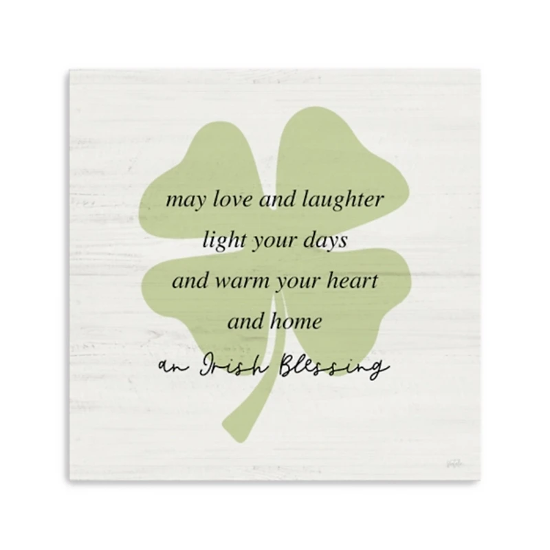 Irish Blessing Canvas Art Print, 20x20 in.