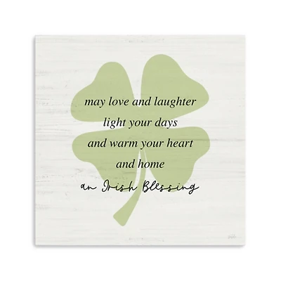 Irish Blessing Canvas Art Print, 30x30 in.