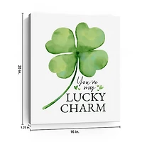 You're My Lucky Charm Canvas Art Print