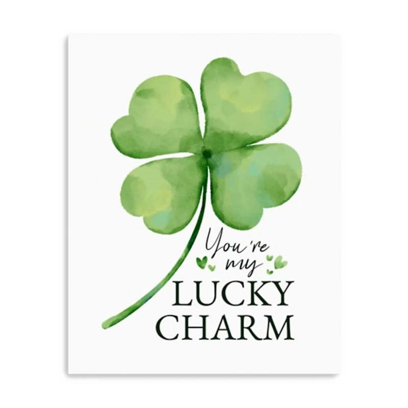 You're My Lucky Charm Canvas Art Print