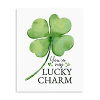 You're My Lucky Charm Canvas Art Print