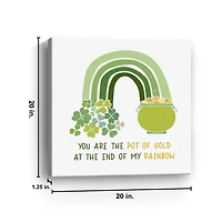 You Are the Pot of Gold Canvas Art Print