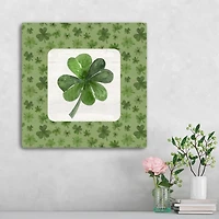 Lucky Shamrock Canvas Art Print