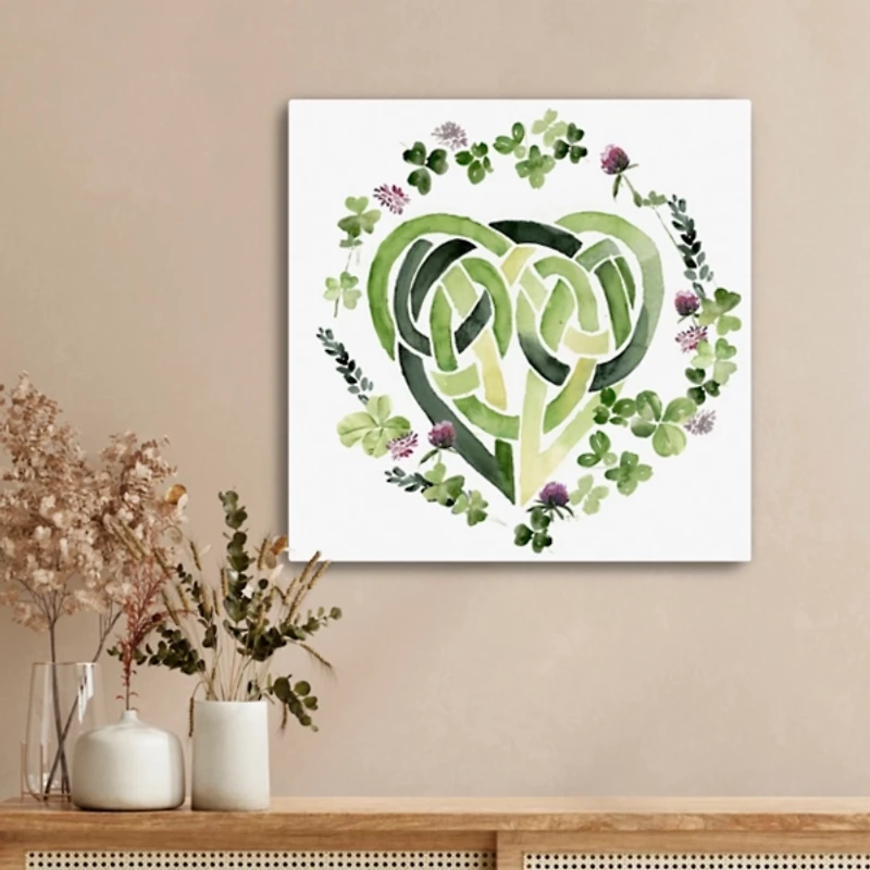 Clover Collection Canvas Art Print