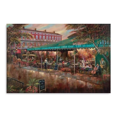 Café du Monde Canvas Art Print, 24x16 in.
