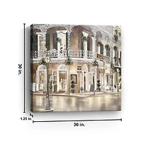 Jazz Street I Canvas Art Print, 30x30 in.