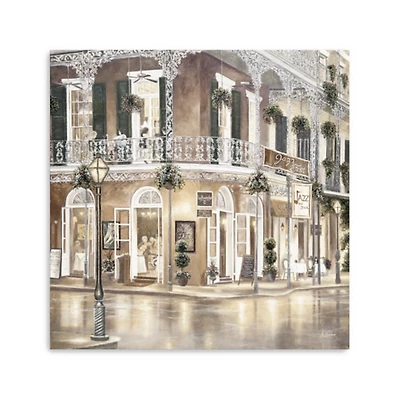 Jazz Street I Canvas Art Print, 30x30 in.