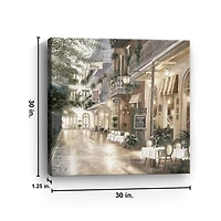 Jazz Street II Canvas Art Print, 30x30 in.