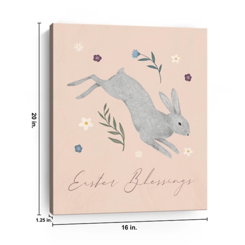 Easter Blessings Canvas Art Print