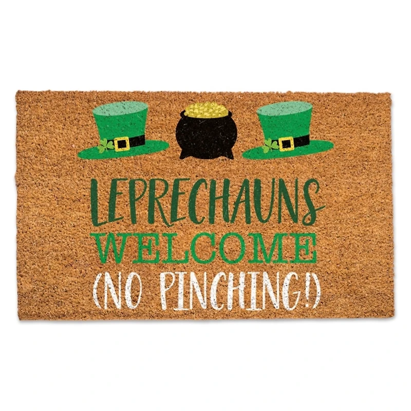 Leprechauns Welcome Doormat