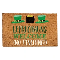 Leprechauns Welcome Doormat