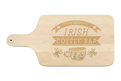 Irish Coffee Bar Maple Cutting Board