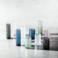 Fortessa Blue Jupiter Short Glasses, Set of 6