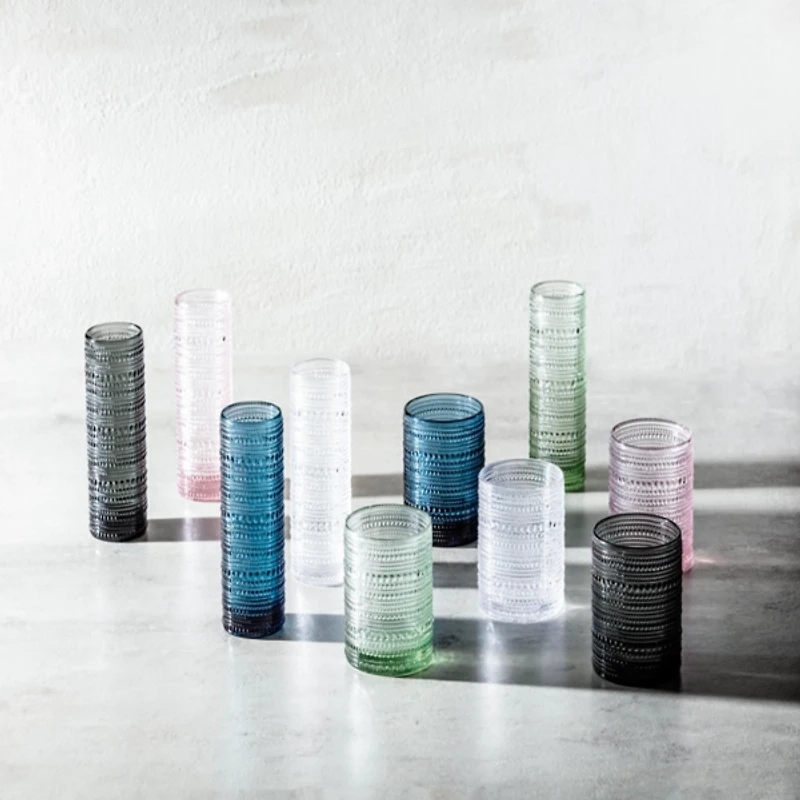 Fortessa Sage Jupiter Short Glasses, Set of 6