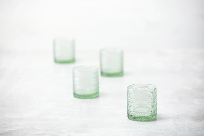 Fortessa Sage Jupiter Short Glasses, Set of 6