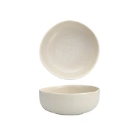 Fortessa Sand Ceramic Soup Bowls, Set of 4
