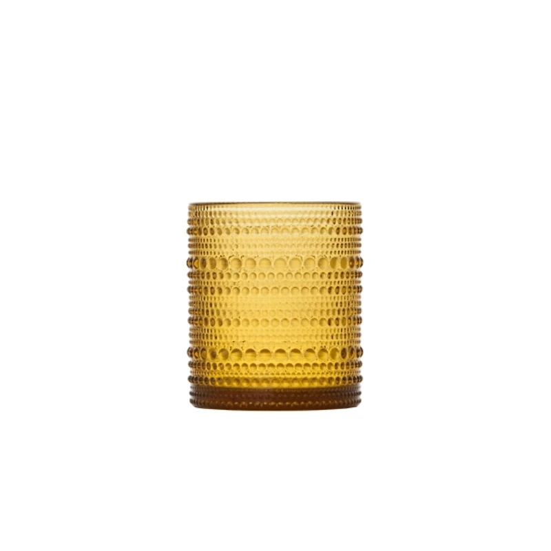 Fortessa Amber Bead Short Glasses, Set of 6