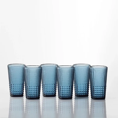 Fortessa Cornflower Malcolm Tall Glasses, Set of 6