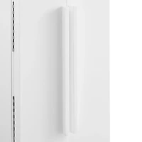 Mid-Century Modern White Jewelry Armoire