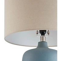 Harmonie Blue Ceramic Table Lamp