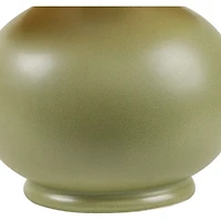 Stella Green Diminuta Table Lamp with Woven Shade