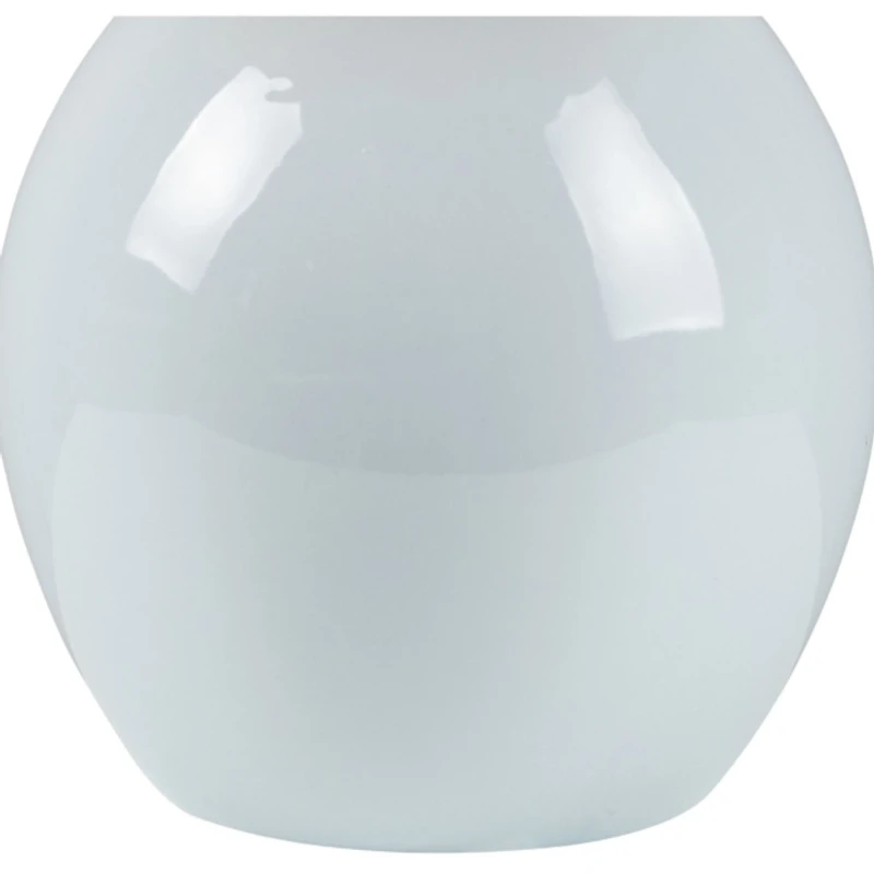 Stella Light Blue Mini Table Lamp with Woven Shade