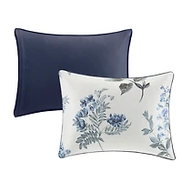 Blue Floral 7-pc. King Comforter Set