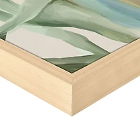 Parrot Tulips Framed Canvas Art Print