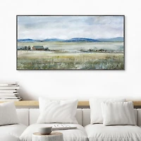 Patterson's Farm Framed Canvas Art Print