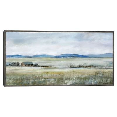 Patterson's Farm Framed Canvas Art Print