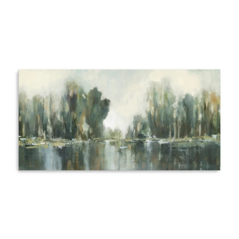 Abstract Treeline Canvas Art Print, 60x30 in.